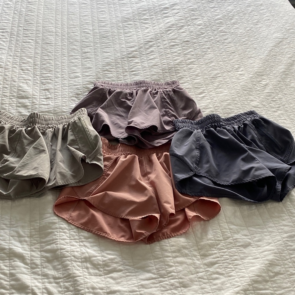 Set of Four Women's Athletic Shorts